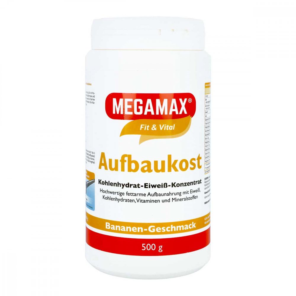 Megamax B.V. Megamax Aufbaukost Banane Pulver 03246552