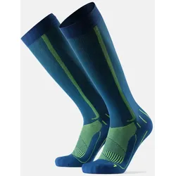 PERFORM KOMPRESSIONSSTRÜMPFE - 1-Pack - Blau/Gelb - 43-47