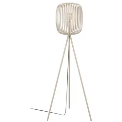 EGLO Stehlampe Romazzina Alu, Eisen, Stahl & Metall Beige Sand