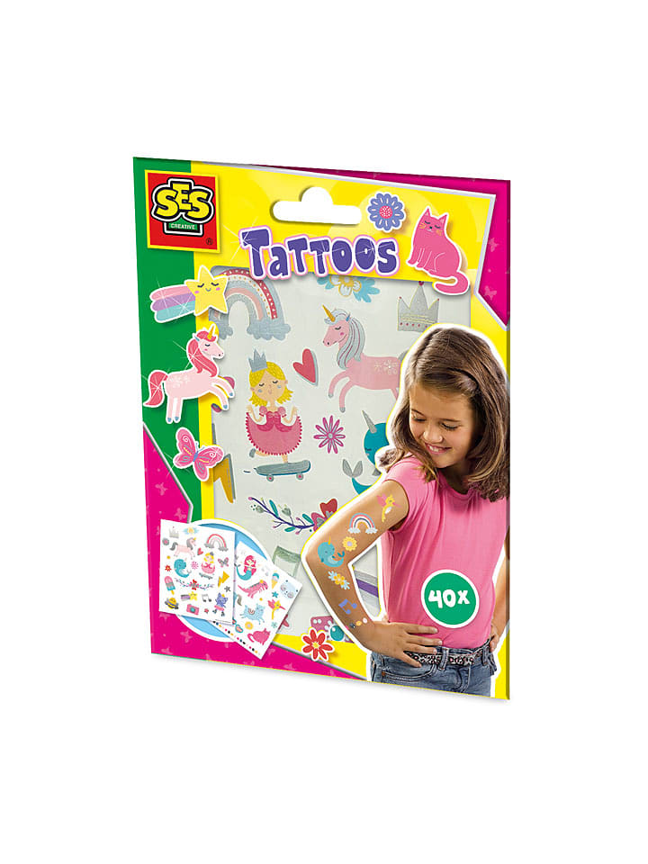 SES Kindertattoos "Märchen" - ab 3 Jahren - onesize