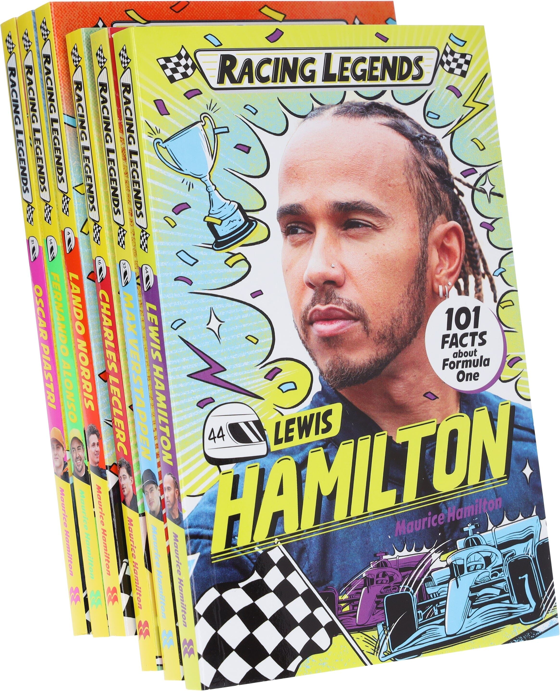 Racing Legends: 101 Facts about Formula One By Maurice Hamilton 6 Books Collection Set - Ages 7-9 - Paperback Pan Macmillan