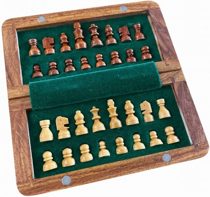 Jeu d'Echecs magnétique pliant 13cm - Wilson Jeux