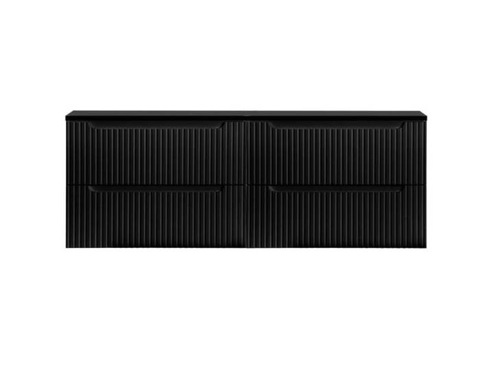 Meuble double vasque Newport 161 x 60 x 40 cm noir