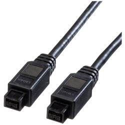 ROLINE IEEE 1394b Kabel, 9/9polig, schwarz, 1,8 m 11.02.9518