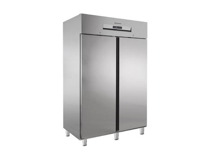 GastroHero Kühlschrank Kühlschrank PROFI 1168 Liter aus Edelstahl GN 2/1 - Gastronomie KSN-PROFI1400, 202.5 cm hoch, 138 cm breit, Digitales Thermostat, automatische Abtauung, leichte Reinigung