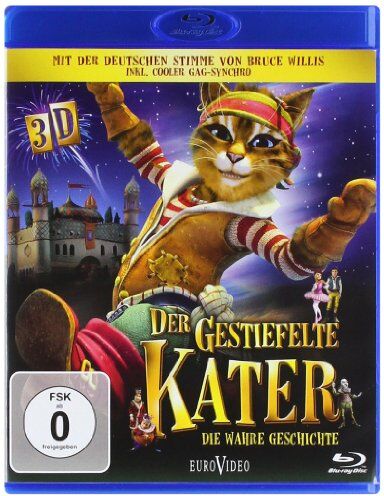 Jerome Deschamps - Der gestiefelte Kater - Die wahre Geschichte [3D Blu-ray] - Preis vom 13.10.2026 19:28:25 h
