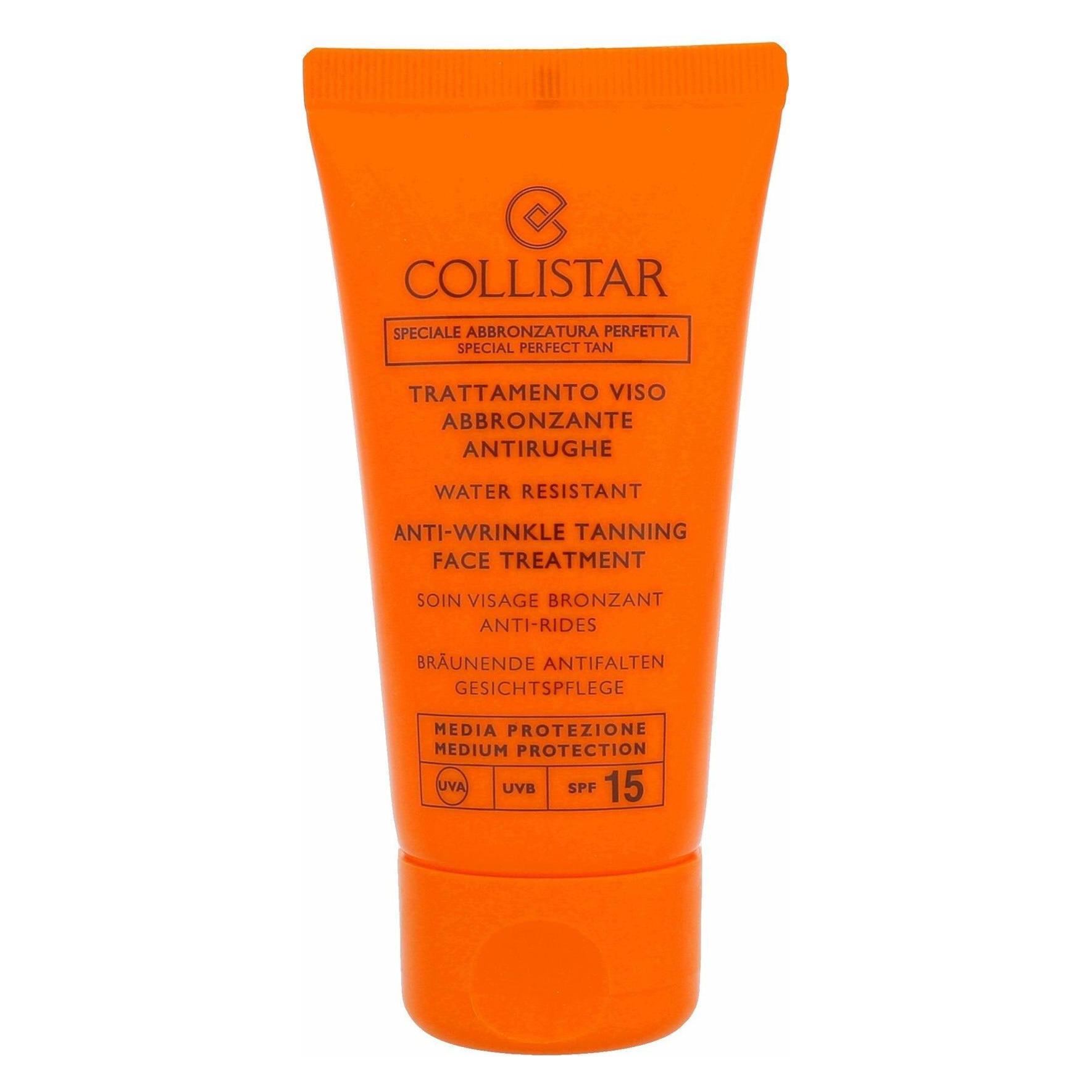 Collistar Anti-Wrinkle Tanning Face Treatment Spf 15 (SPF 15, 50 ml) (K26036)