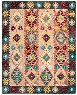 SAFAVIEH Handmade Aspen Tessie Boho Tribal Wool Rug