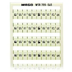 WAGO GmbH &amp; Co. KG WSB-Beschriftungskarte 209-646