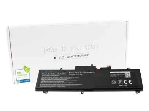 Ipc-computer Notebook-Akku Akku C41N1837 REPLACE 15.20V 4200 mAh