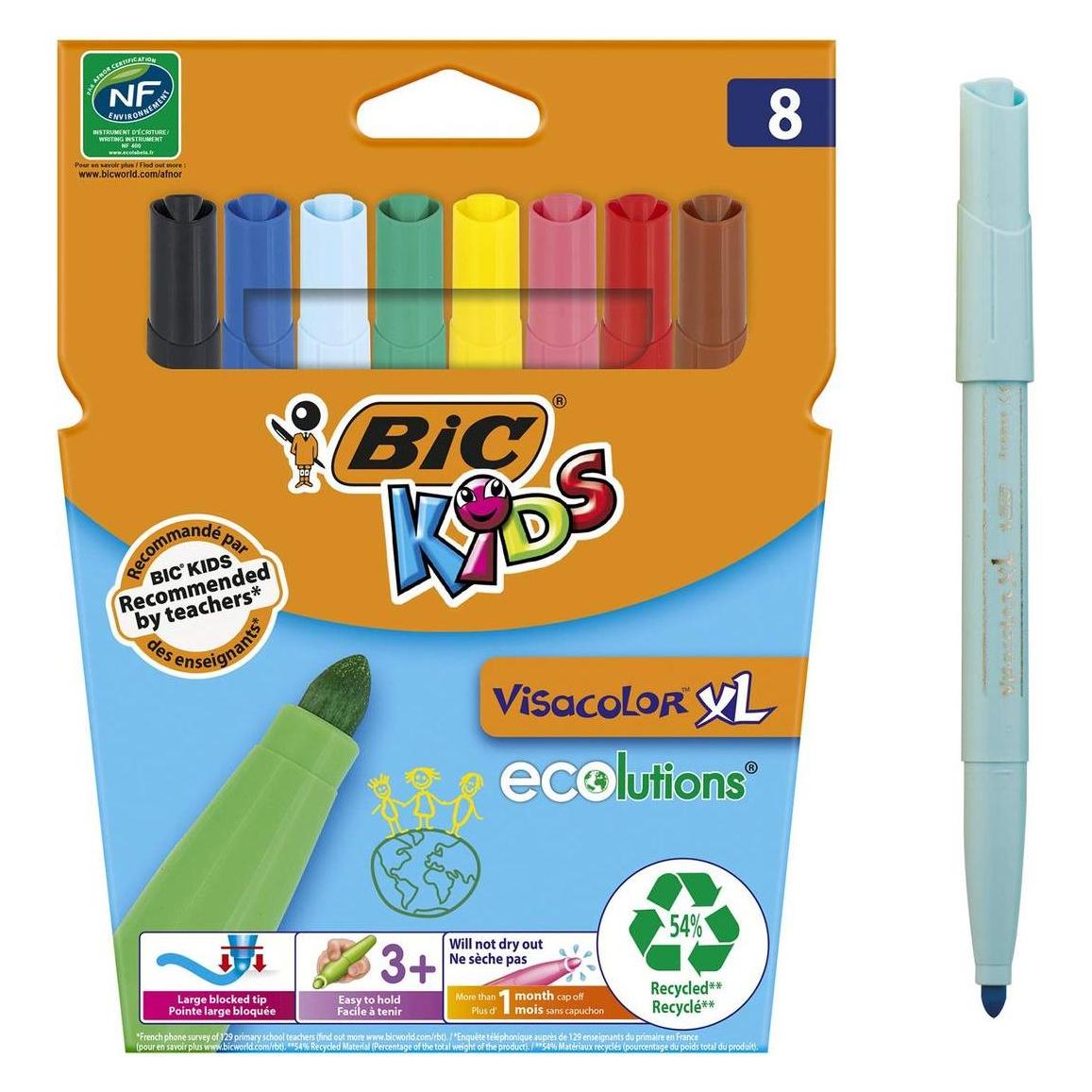 Bic Kids Visacolor XL, 8ST. (8x) (8290063)