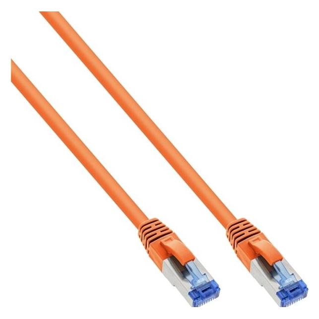 InLine Patchkabel (S/FTP, CAT6a, 0.30 m) (76833O)