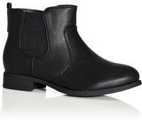 Wide Width Women's Brigitte Ankle Boot by Cloudwalkers in Black (Size 7 W)