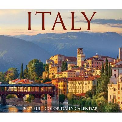 Italy 2027 5.4 X 6.2 Box Calendar