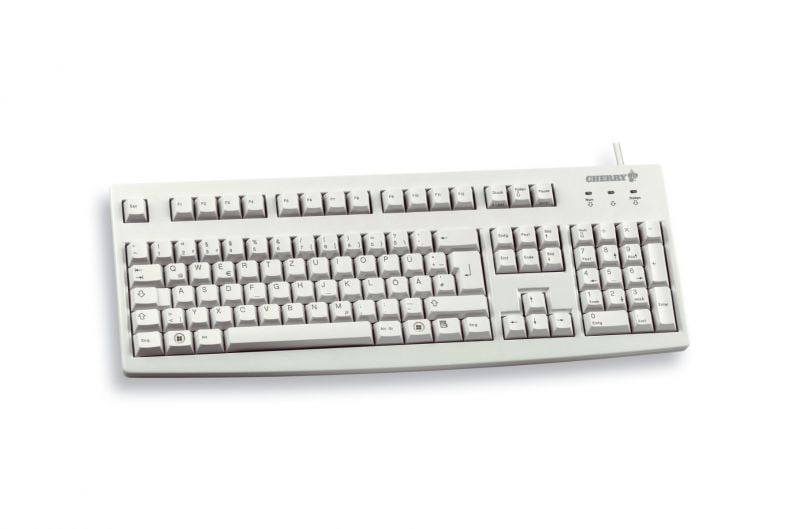 Cherry G83-6105 Tastatur kabelgebunden, Grau