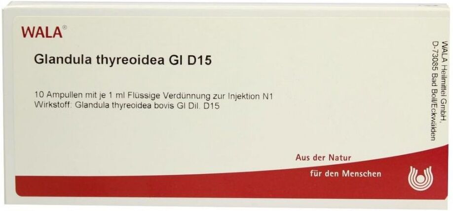 Wala Glandula Thyreoidea Gl D15 Ampullen
