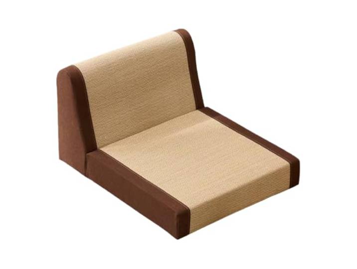 Leichtrit Holz Faules Sofa，Beinloser Tatami-Stuhl Platz Sparen，StuhlrüCkenstüTze，Geeignet FüR Wohnzimmer,Balkone Und Studentenwohnheime