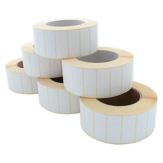 Artdev Etikettenrolle - Thermotransfer, 50 x 20mm, D135mm, Kern 76, 3000 Etiketten/Rolle, permanent (50 mm) (ETP 050-020 K76 D135)