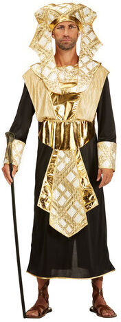 Pharao-Kostüm "Amenophis" für Herren, gold/schwarz