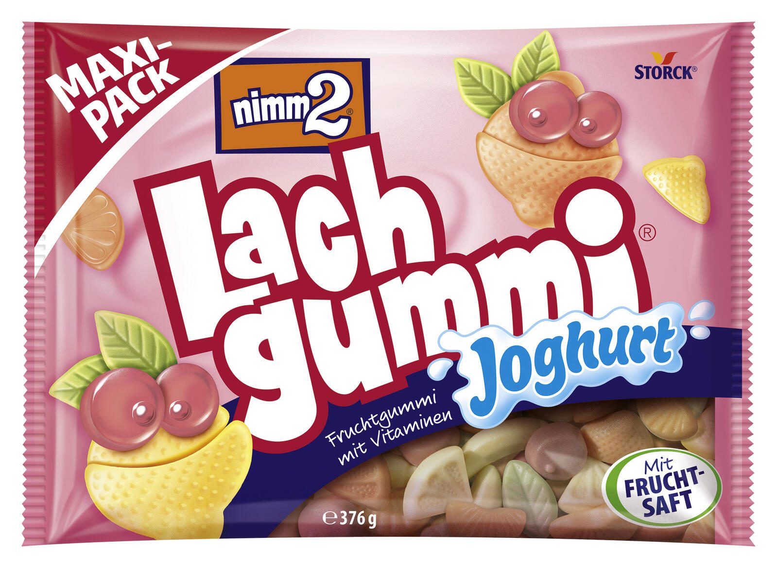 nimm2® Lachgummi Joghurt Fruchtgummi 376,0 g 680461