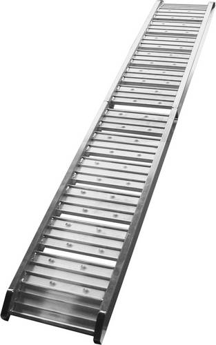 Berger & Schröter 39286 Alurampe Verladerampe klappbar Rangierhilfe 200kg Aluminium 7.5cm x 180cm x 30cm