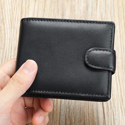 LightInthebox Men's Women's Wallet Credit Card Holder Wallet Cowhide Daily Casual Daily Durable RFID Blocking Light Brown Carbon fiber black Black