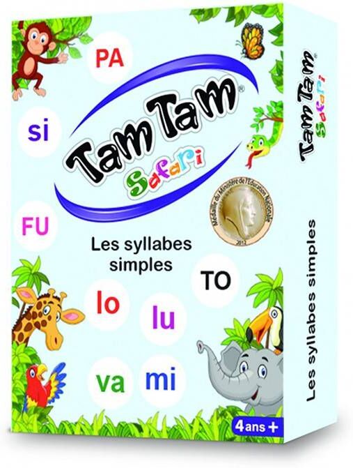 AB ludis Editions Tam Tam Safari Les syllabes
