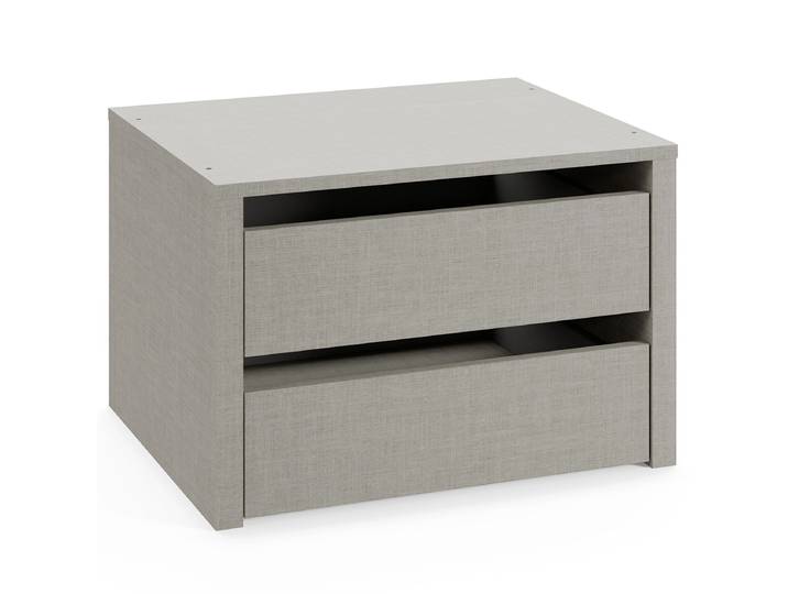 home24 Ladeblok voor kast type A 58 x 39 x 45cm beige gelakte spaanplaat