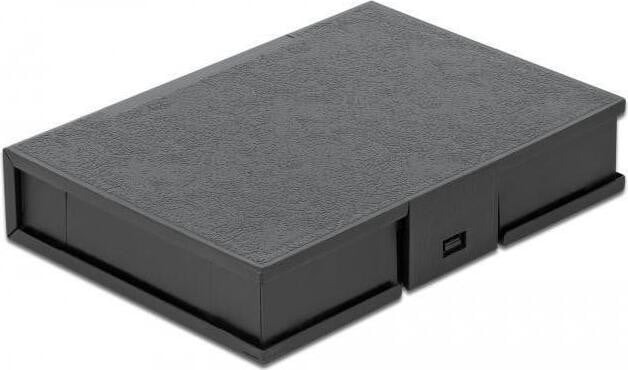 Delock beschermingsbehuizing voor 8,89 cm (3,5 inch) HDD, zwart
