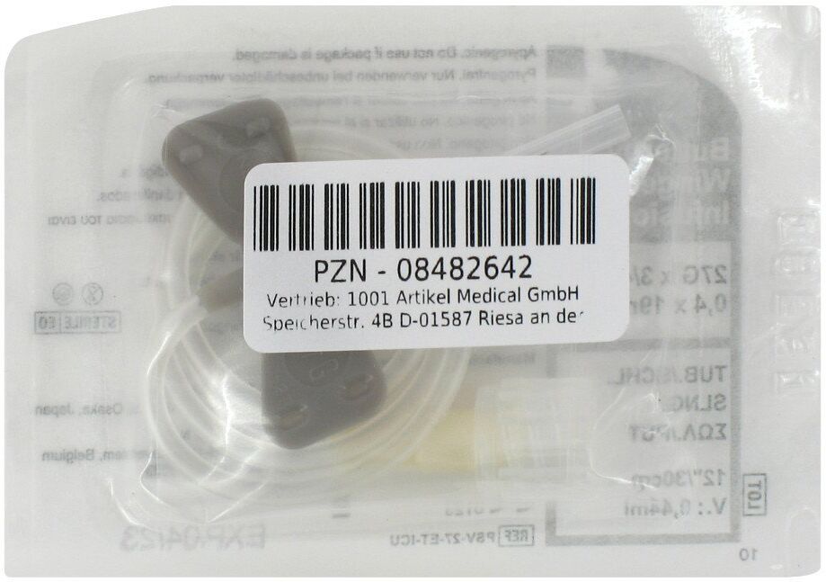 Butterfly Infusionszubehör 27 G grau