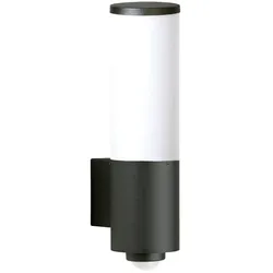 Albert Wandleuchte mit Bewegungsmelder 1xE27 IP44, schwarz ALB-660341