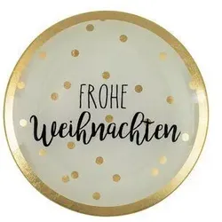 Love Plates Deko Teller M Frohe Weihnachen