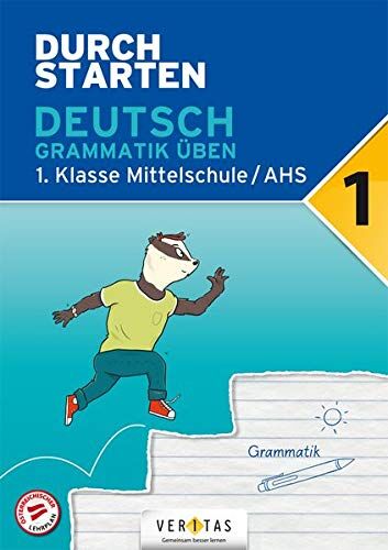 Gernot Blieberger - Durchstarten - Deutsch AHS: 1. Klasse - Grammatik: Übungsbuch mit Lösungen - Preis vom 17.10.2026 19:25:27 h