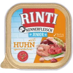 Rinti Kennerfleisch Junior mit Huhn 9x300 g