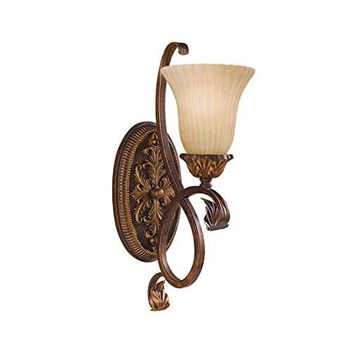 Elstead Bromley Grote Wandlantaarn voor Buiten - Brons - 3 Lichtpunten - IP44