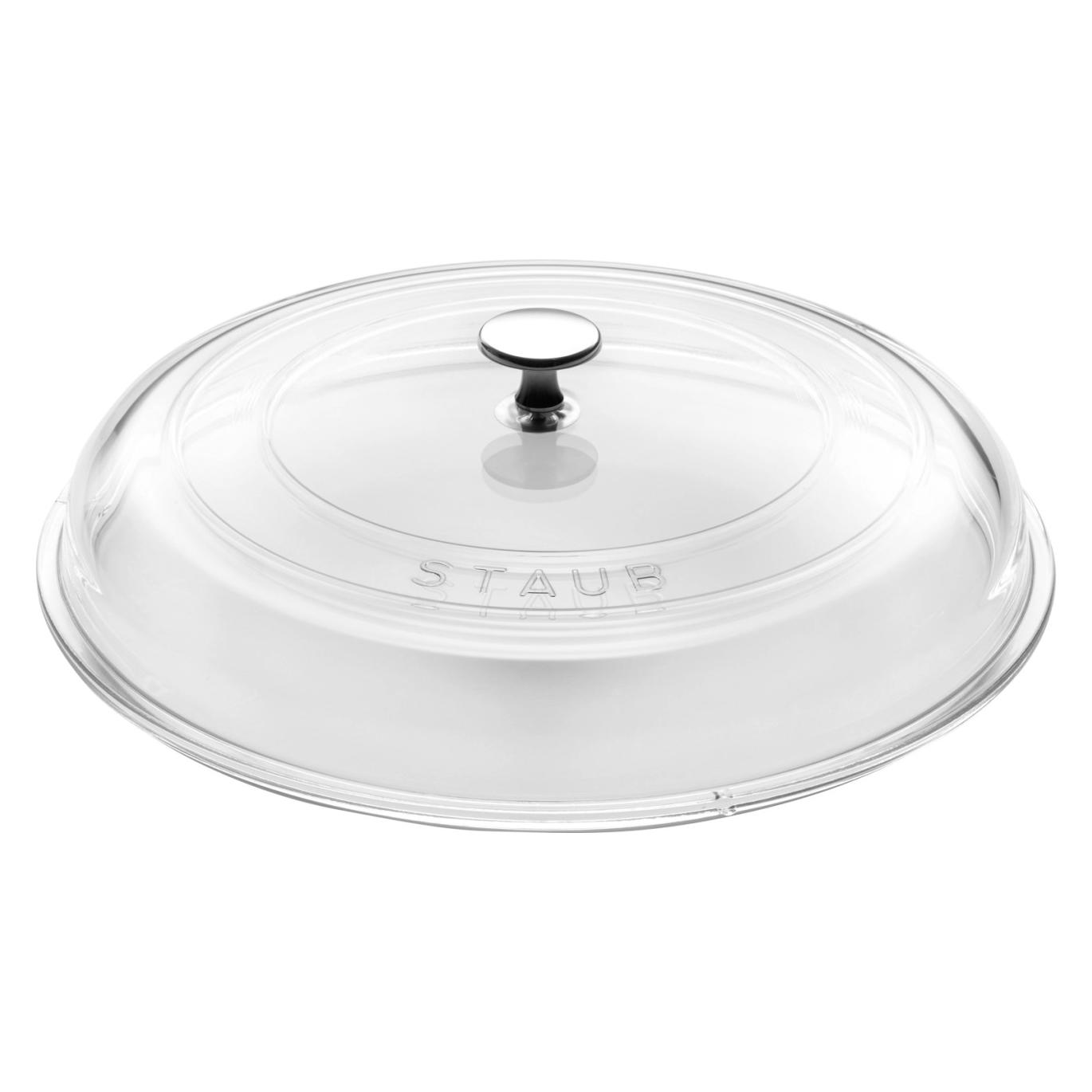 Staub Gewölbter Glasdeckel, 30 cm, rund | Glas | Transparent (30 cm, Glas) (40501-030-0)