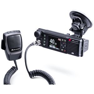 Midland Funkgerät M88, lizenzfrei, CB-Funk, KFZ-Funkgerät, AM/FM, 12/24V, mit Farbdisplay