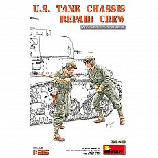 MiniArt - U.S. Tank Chassis Repair Crew - 1:35 - 2 Figuren 311002