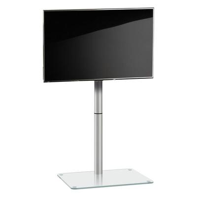 TV Standfuß Alu Glas Fernseh Ständer Fuß Alani