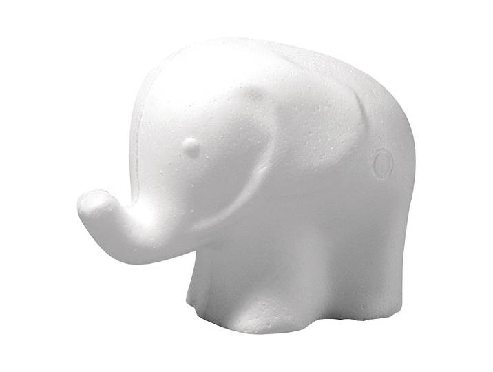 Rayher Styropor-Elefant 10 cm