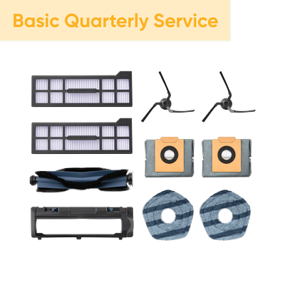 Basic Quarterly Service — eufy X10 Pro Omni Accessories Subscription Service bundle