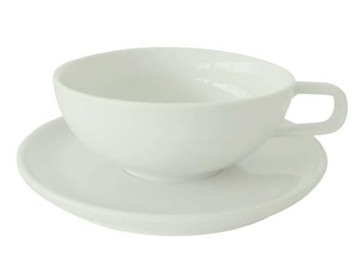 ASA 25111250 Kolibri Teetasse, Porzellan, Weiß, 13 x 13 x 5.5 cm, 2 Einheiten