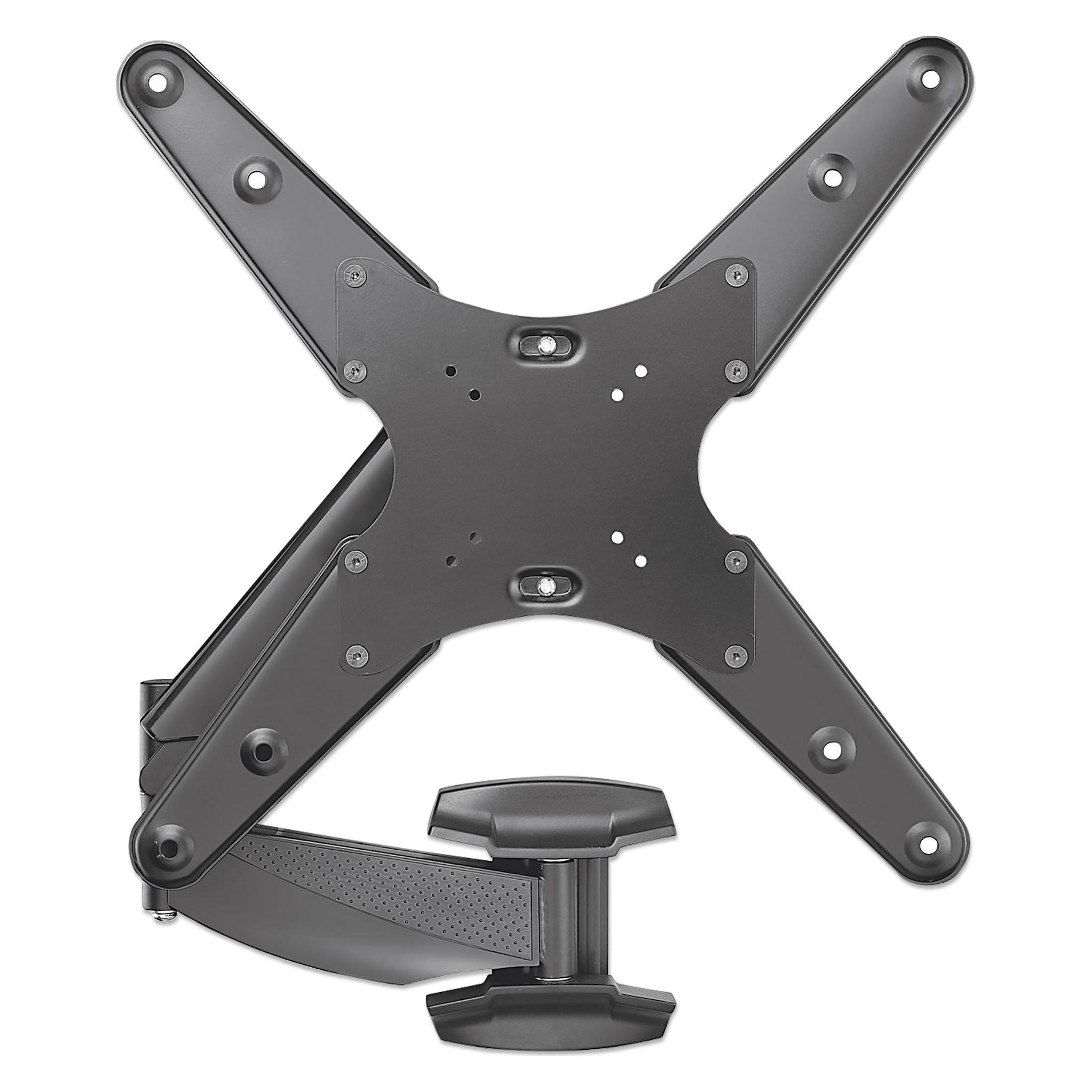Manhattan TV-Wandhalter m. Gasdruckfeder+Kugelgelenk (Wand, 30 kg, 21" - 60") (461641)