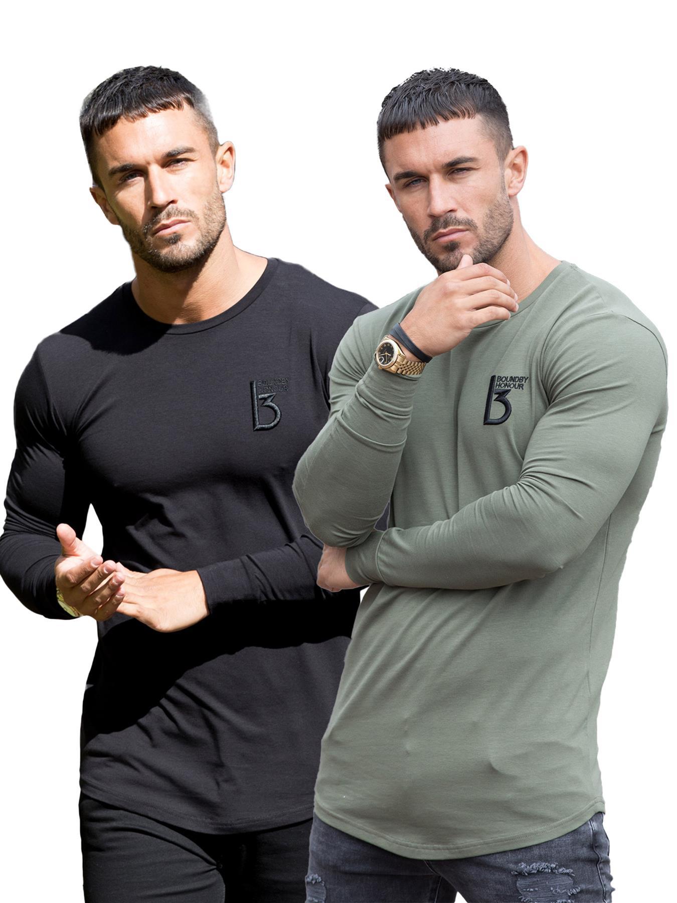 Ehre verpflichtet | 2er-Pack Herren Langarm-T-Shirt