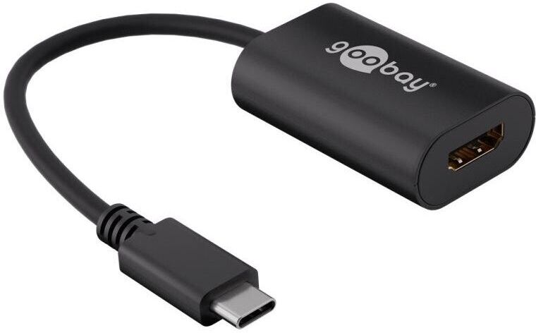 Goobay USB-C till HDMI Svart