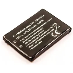 AGI 78765 - Batterie/Akku - Schwarz - ALAN 777 - Lithium-Ion (Li-Ion) - 650 mAh - 3, Smartphone Akku