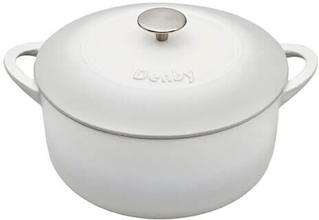 Denby Natural Canvas Cast Iron 26cm Round Casserole