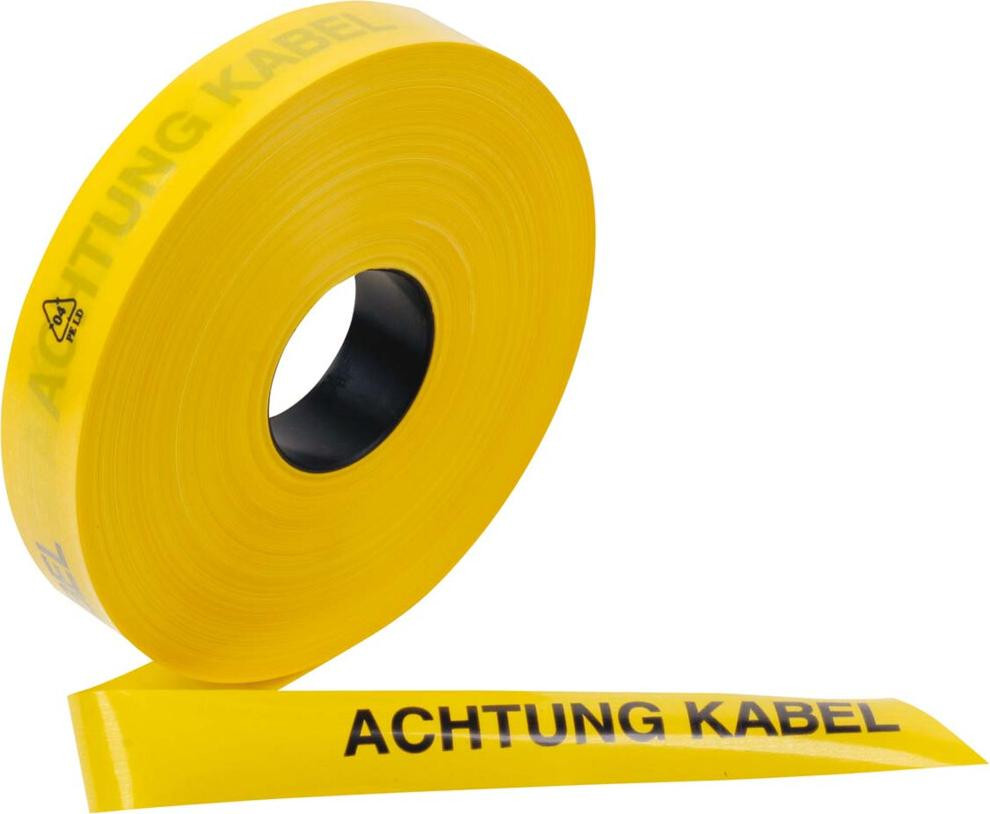3M Waarschuwingsband Let op kabel rol
