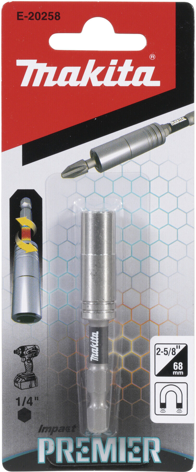 Makita Torsion Bithalter Impact Premier (E-20258)