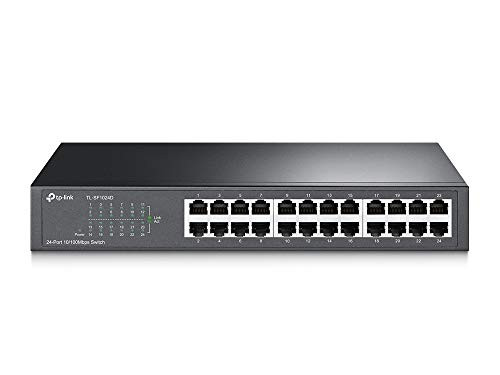 TP-Link TL-SF1024D 24-poorts Fast Ethernet Unmanaged Rackmount Switch